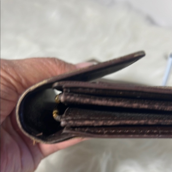 Louis Vuitton Damier Ebene canvas International Wallet. P43 - Picture 14 of 16